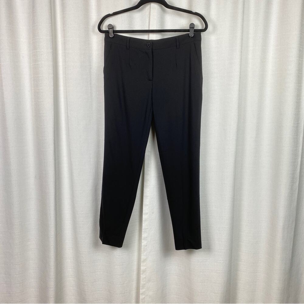 Dolce&Gabbana Black Tapered Leg Wool Trousers Sz.42(EU) US32